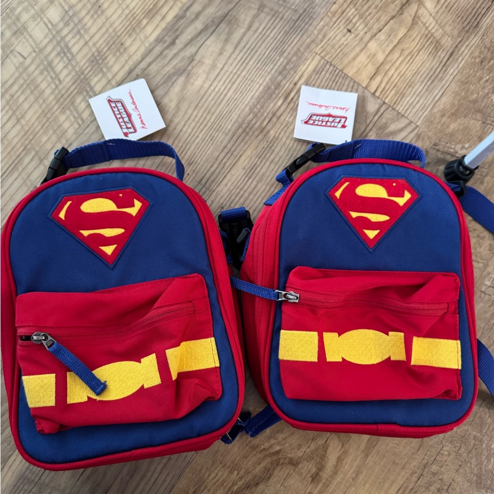 Hanna andersson Superman Themed Kids lunch boxes